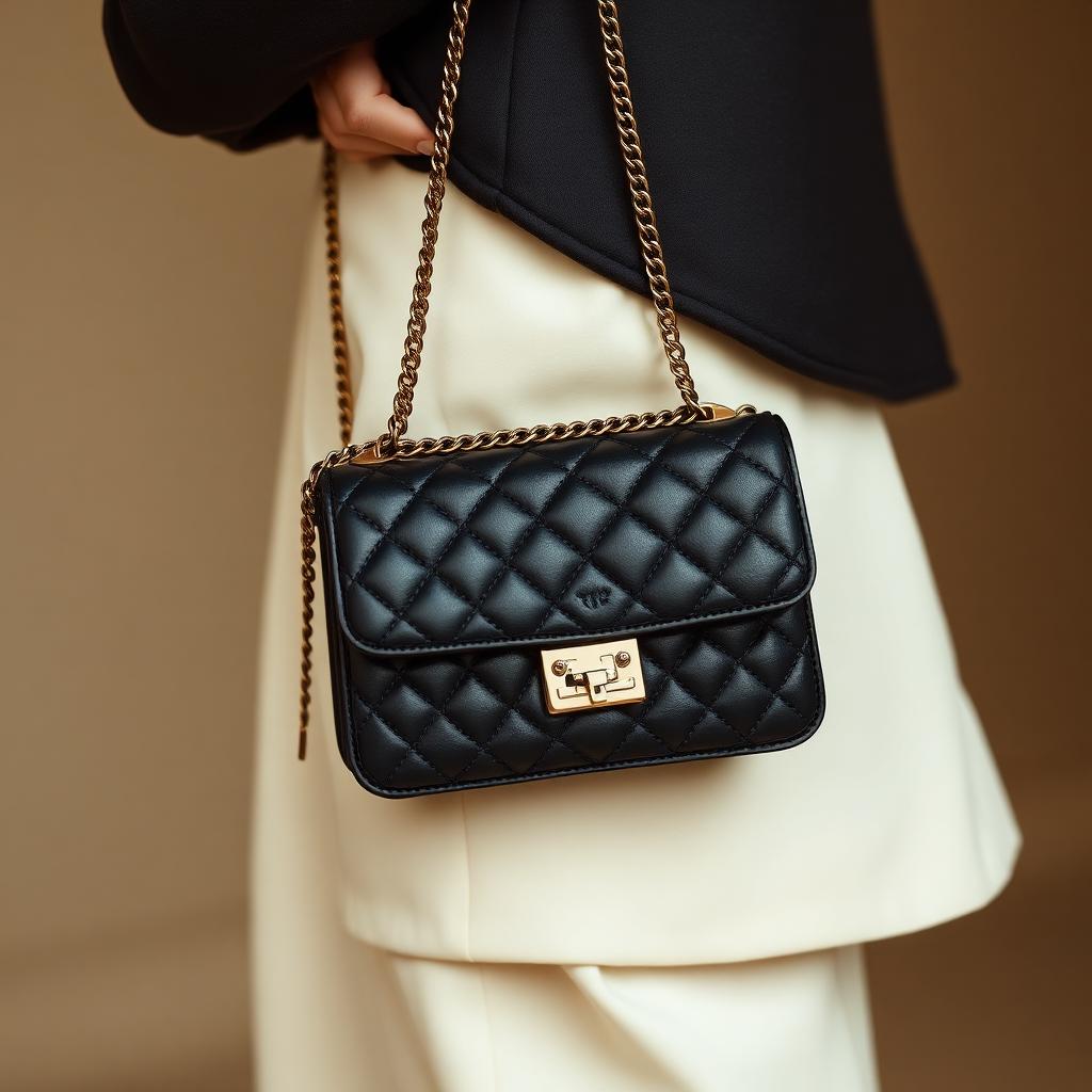 Quilted Chain Crossbody