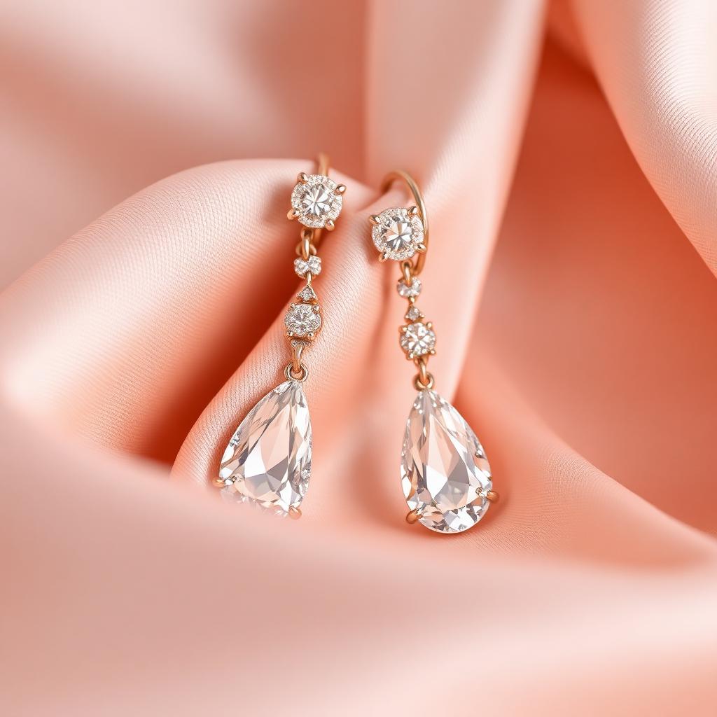Celeste Diamond Drop Earrings