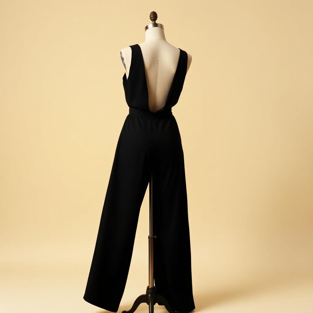 Onyx Silk Jumpsuit