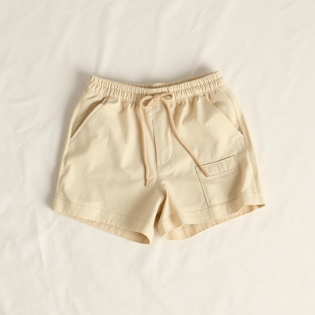 Linen Drawstring Short
