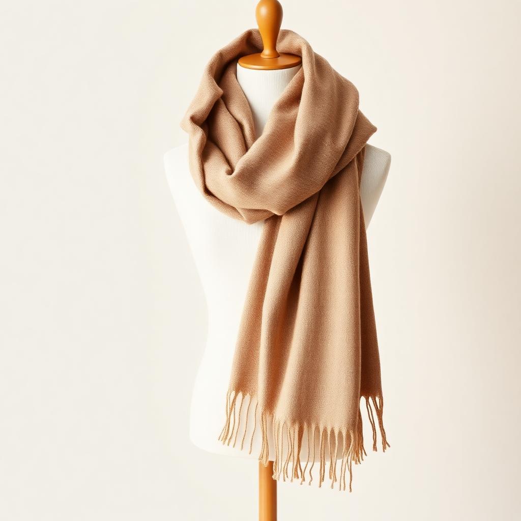 Cashmere Fringe Scarf