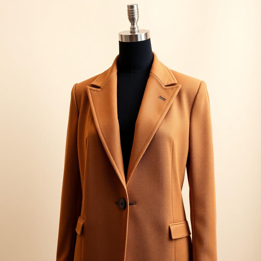Tailored Tan Blazer