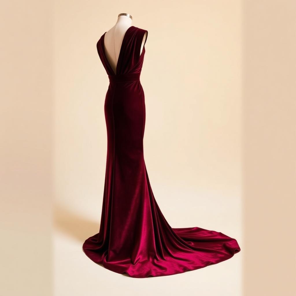 Silk Velvet Gown