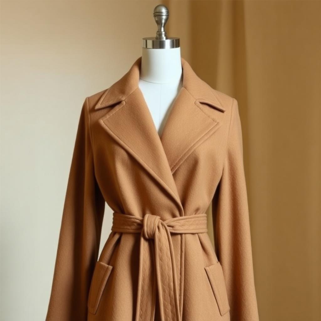 Cashmere Wrap Coat